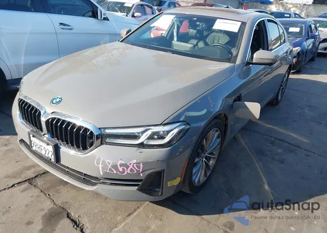 2022 BMW 530E из США, поврежденный, VIN WBA13AG01NCJ52945